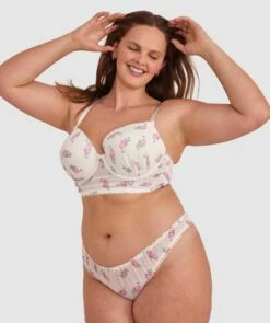 Elodie V String - Print Floral -BRAS N THINGS Sales elodie v string print floral 01445701