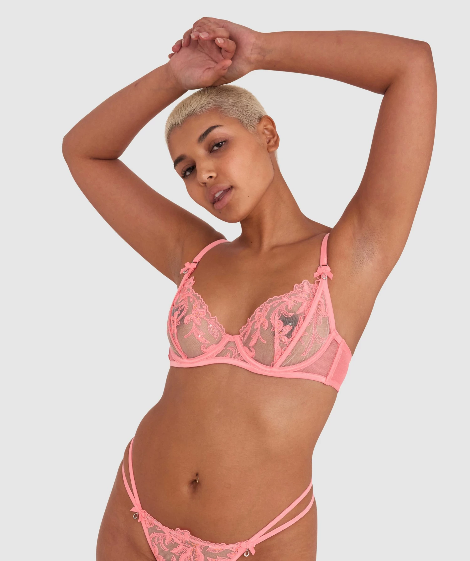 Enchanted Dreaming Of You Underwire Bra - Pink 4 Enchanted Dreaming Of You Underwire Bra - Pink - Image 2
