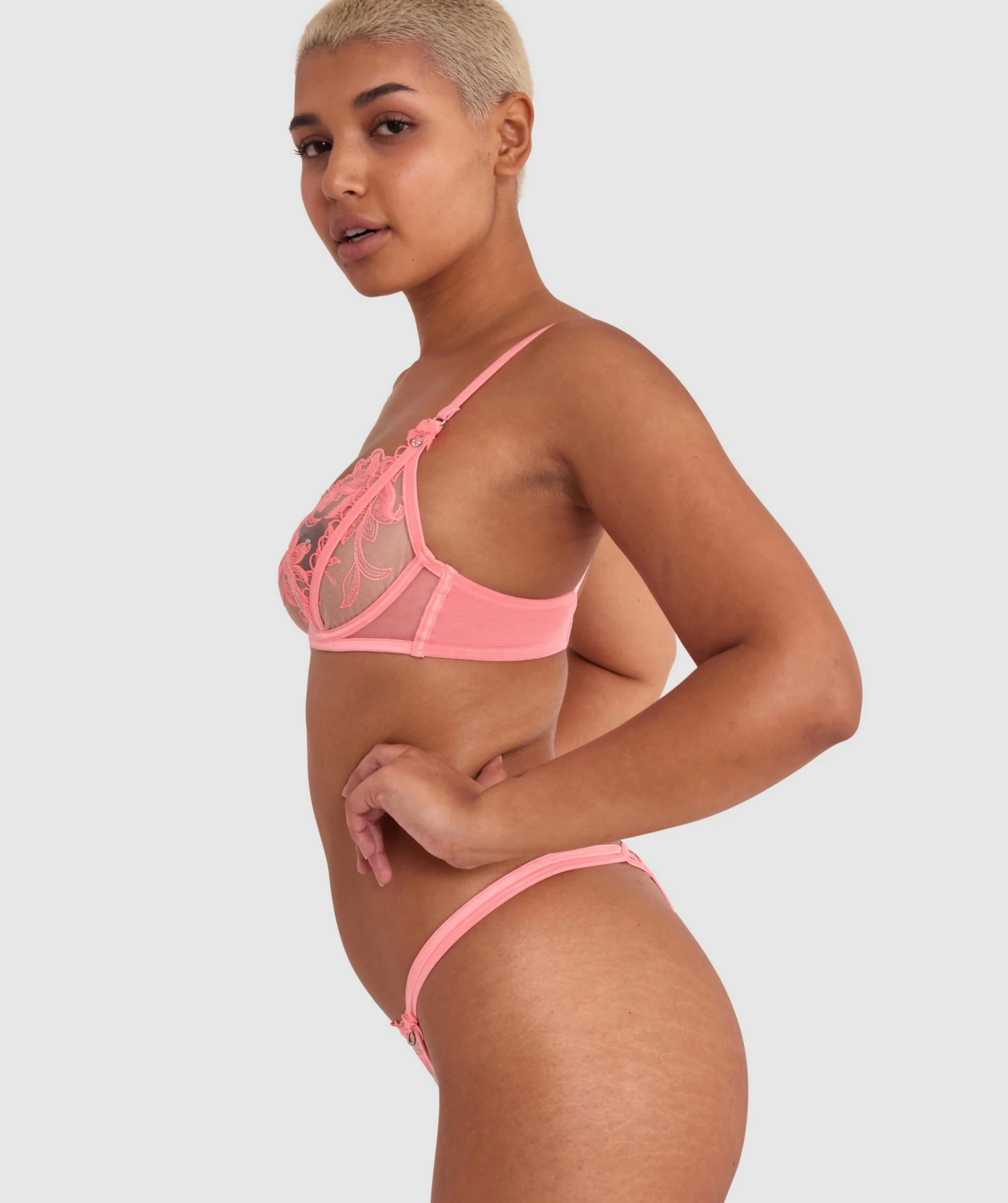 Enchanted Dreaming Of You Underwire Bra - Pink 5 Enchanted Dreaming Of You Underwire Bra - Pink - Image 3