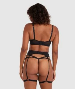 Enchanted Moonlight In Vermont Suspender - Black -BRAS N THINGS Sales enchanted moonlight in vermont suspender black 01462501 3