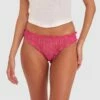 Eva Brazilian Knicker - Pink 1 Eva Brazilian Knicker - Pink -BRAS N THINGS Sales eva brazilian knicker pink 01452402