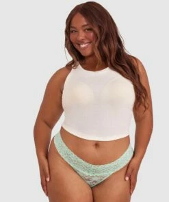 Eva V String - Mint Green -BRAS N THINGS Sales eva v string mint green 01436403 10
