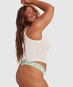 Eva V String - Mint Green -BRAS N THINGS Sales eva v string mint green 01436403 11
