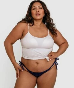 Eve Tanga Knicker - Navy 8 Eve Tanga Knicker - Navy -BRAS N THINGS Sales eve tanga knicker navy 01414001 3