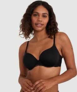 Everyday Luxe Contour Plunge Bra - Black