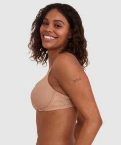 Everyday Luxe Contour Plunge Bra - Nude 3 -BRAS N THINGS Sales everyday luxe contour plunge bra nude 3 01434002 26