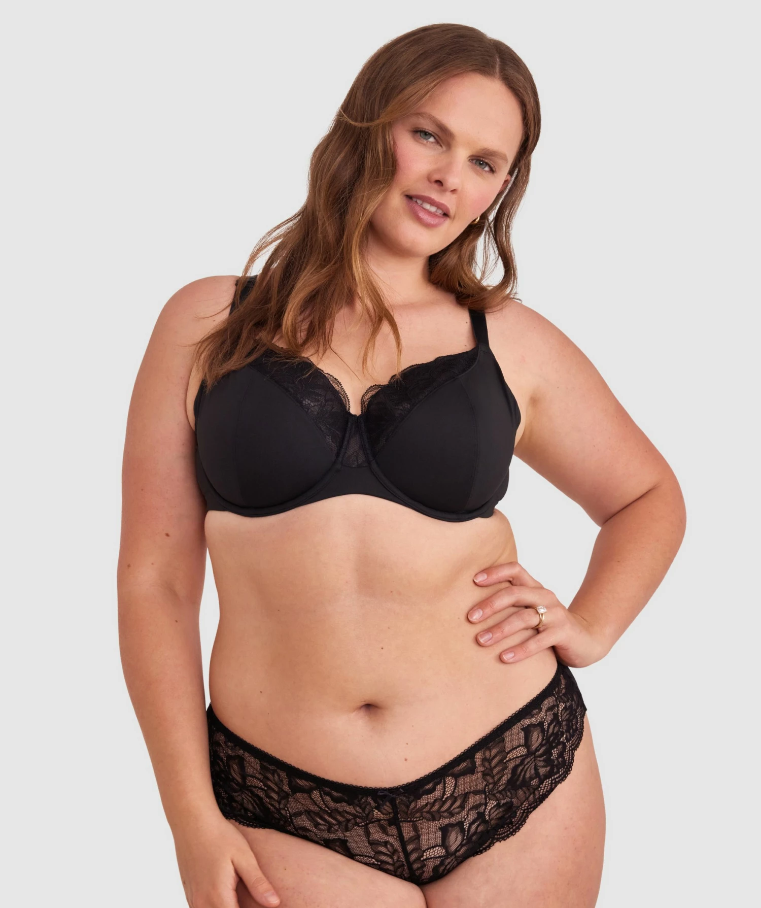 Everyday Luxe Full Cup Underwire Bra - Black 6 Everyday Luxe Full Cup Underwire Bra - Black - Image 4