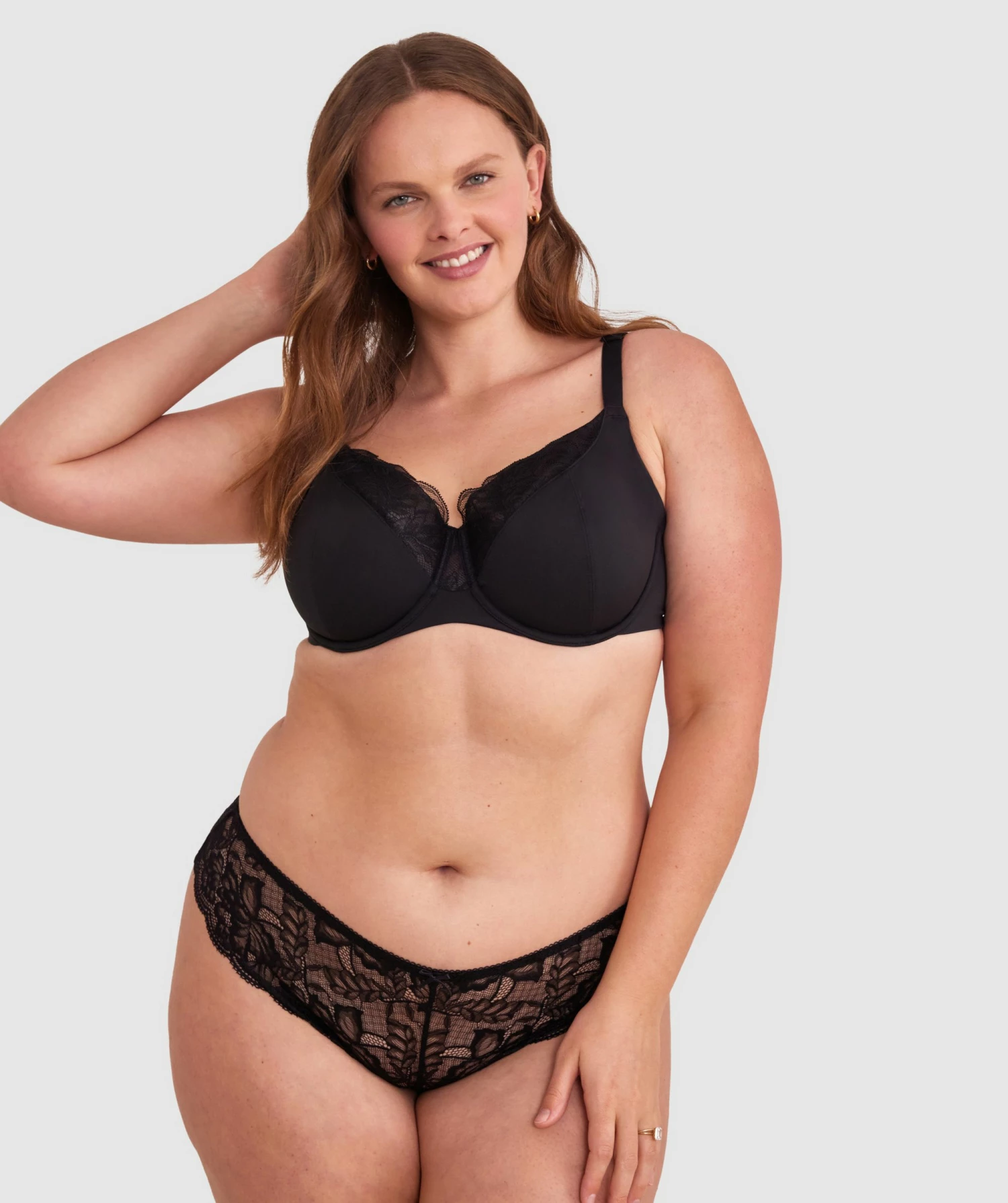 Everyday Luxe Full Cup Underwire Bra - Black 4 Everyday Luxe Full Cup Underwire Bra - Black - Image 2