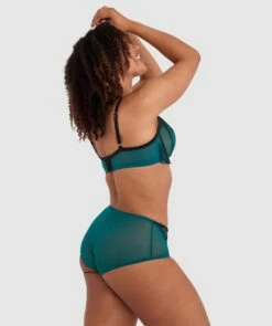 Evie Full Brief - Dark Green -BRAS N THINGS Sales evie full brief dark green 01449002 12