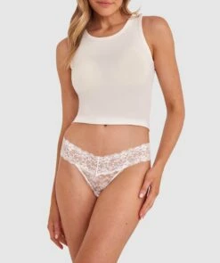 Evie V String Knicker - Ivory 9 Evie V String Knicker - Ivory -BRAS N THINGS Sales evie v string knicker ivory 00682107