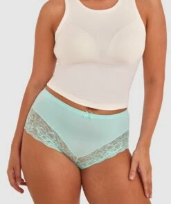 Faith Full Brief - Mint Green