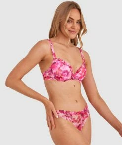 Florence Push Up Bra - Print Floral -BRAS N THINGS Sales florence push up bra print floral 01489201 2