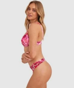 Florence V String - Print Floral -BRAS N THINGS Sales florence v string print floral 01478001 2