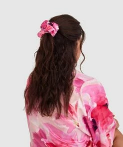Florence Wrap With Large Scrunchie - Print Floral 11 Florence Wrap With Large Scrunchie - Print Floral -BRAS N THINGS Sales florence wrap with large scrunchie print floral 01465101 3