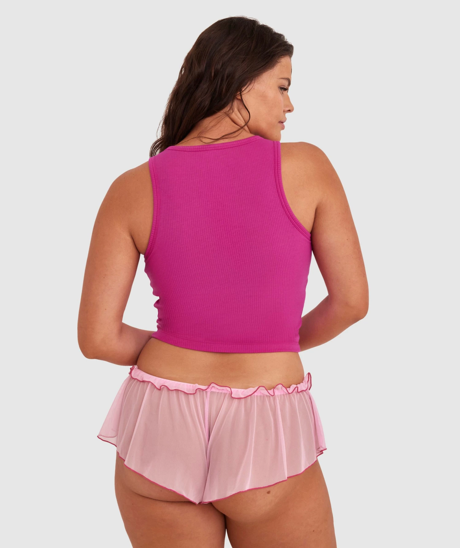 Ileana French Knicker - Light Pink 6 Ileana French Knicker - Light Pink - Image 4