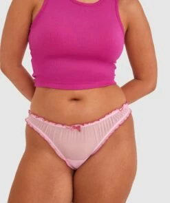 Ileana V String - Light Pink