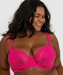 Inez Full Cup Underwire Balconette Bra - Pink 10 Inez Full Cup Underwire Balconette Bra - Pink -BRAS N THINGS Sales inez full cup underwire balconette bra pink 01409401