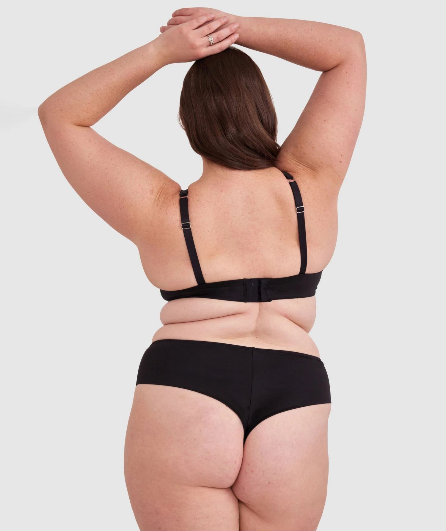 Inez Full Cup Underwire Bra - Black 7 Inez Full Cup Underwire Bra - Black - Image 5