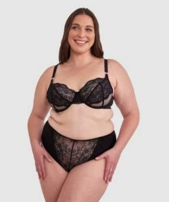 Inez Full Cup Underwire Bra - Black 10 Inez Full Cup Underwire Bra - Black -BRAS N THINGS Sales inez full cup underwire bra black 01409403 25