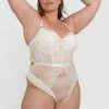 Inez Push Up Balconette Bodysuit - Ivory -BRAS N THINGS Sales inez push up balconette bodysuit ivory 01409201 2