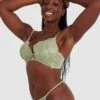 Ingrid Contour Plunge Longline Bra - Khaki 1 Ingrid Contour Plunge Longline Bra - Khaki -BRAS N THINGS Sales ingrid contour plunge longline bra khaki 01279104 19