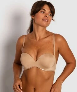 Inner Essence Devilish Push Up Strapless Bra - Nude -BRAS N THINGS Sales inner essence devilish push up strapless bra nude 01152202