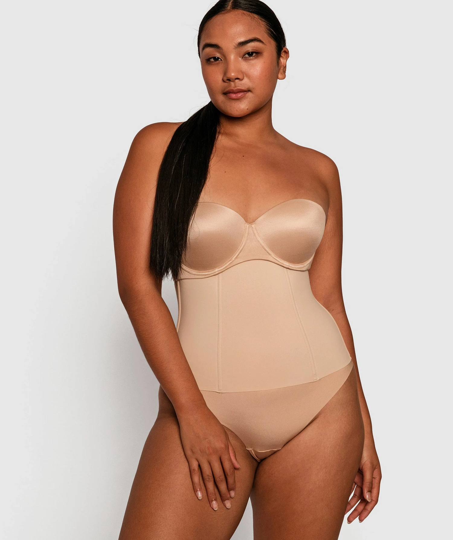 Inner Essence Waist Cincher - Nude 2 5 Inner Essence Waist Cincher - Nude 2 - Image 3