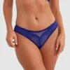 Janine Brazilian Knicker - Navy -BRAS N THINGS Sales janine brazilian knicker navy 01479001 9