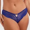Janine V String - Navy 2 Janine V String - Navy -BRAS N THINGS Sales janine v string navy 01478901 9
