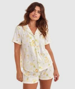 Lemon Squeeze Short Sleeve - Print