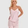 Liquid Satin Cami - Light Pink 1 Liquid Satin Cami - Light Pink -BRAS N THINGS Sales liquid satin cami light pink 00634406