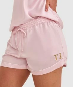 Liquid Satin Shorts - Pink 9 Liquid Satin Shorts - Pink -BRAS N THINGS Sales liquid satin shorts pink 00634507 1