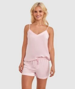 Liquid Satin Shorts - Pink 12 Liquid Satin Shorts - Pink -BRAS N THINGS Sales liquid satin shorts pink 00634507 4