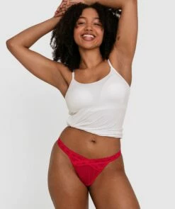 Lovely Mini V - Red -BRAS N THINGS Sales lovely mini v red 01347001