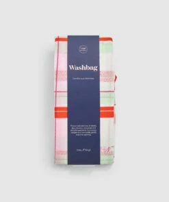 Luisa Large Washbag - Print Check