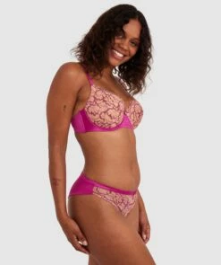 Madrid Brazilian Knicker - Rose 9 Madrid Brazilian Knicker - Rose -BRAS N THINGS Sales madrid brazilian knicker rose 01487901 3