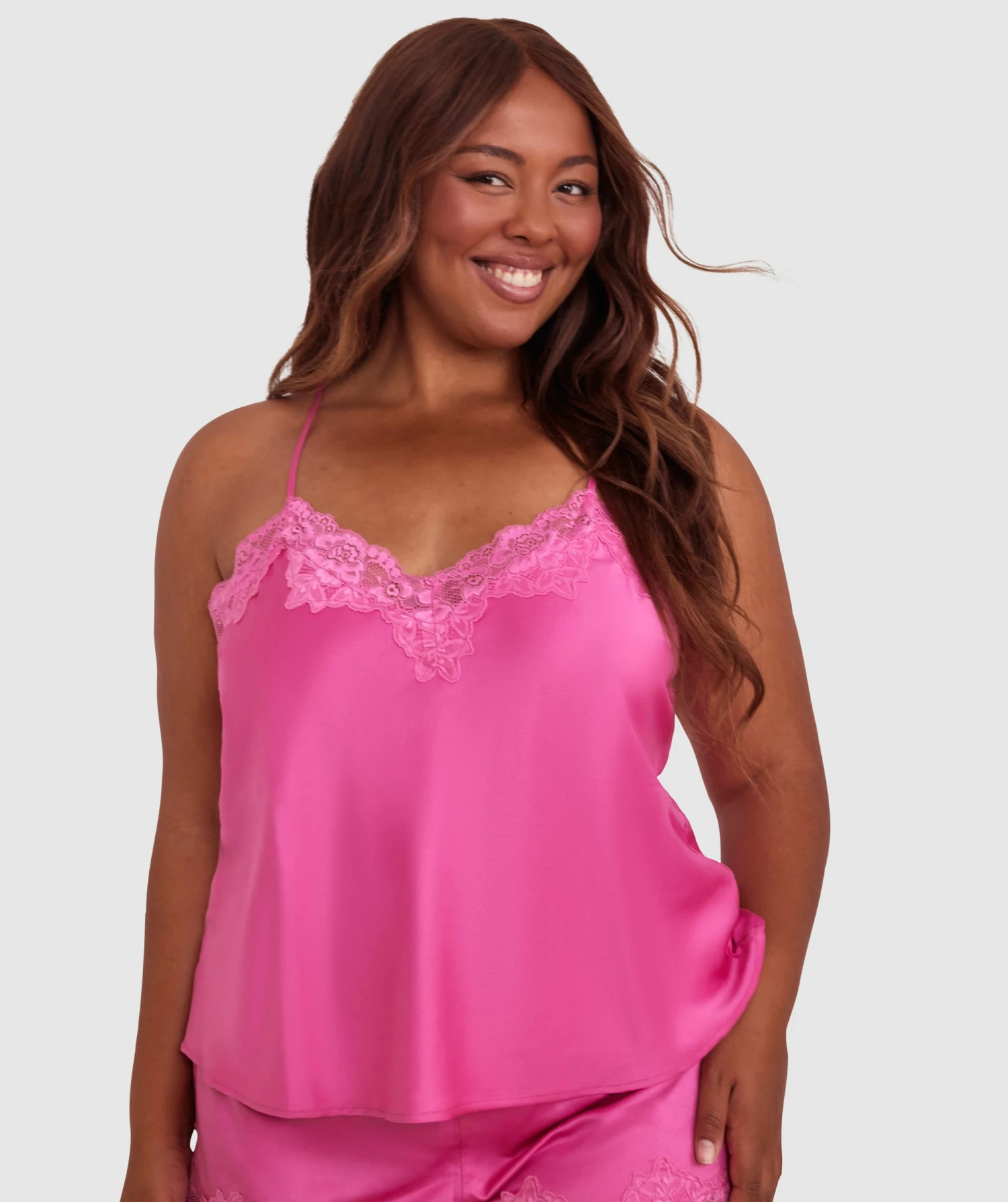 Marina Cami - Pink 5 Marina Cami - Pink - Image 3