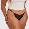 Mesh Basics Bikini - Black -BRAS N THINGS Sales mesh basics bikini black 01443101 13