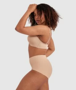 Microfibre Full Brief - Nude -BRAS N THINGS Sales microfibre full brief nude 00824501 1