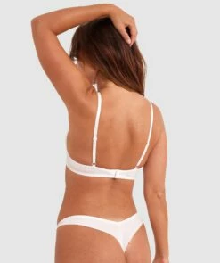 Nala Contour Plunge Bra - Ivory -BRAS N THINGS Sales nala contour plunge bra ivory 01400301 1