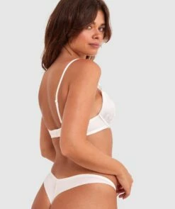 Nala Contour Plunge Bra - Ivory -BRAS N THINGS Sales nala contour plunge bra ivory 01400301