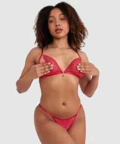 Night Games Bleeding Hearts Crotchless & Cupless Set - Red 9 Night Games Bleeding Hearts Crotchless & Cupless Set - Red -BRAS N THINGS Sales night games bleeding hearts crotchless cupless set red 01468601 5