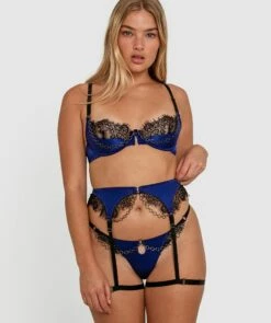 Night Games Blue Lagoon Half Cup Bra - Navy 12 Night Games Blue Lagoon Half Cup Bra - Navy -BRAS N THINGS Sales night games blue lagoon half cup bra navy 01394001 6