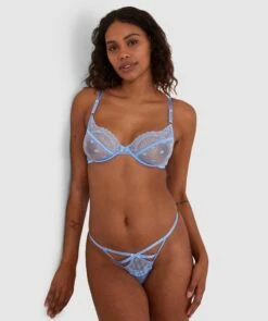 Night Games Love Fool Soft Cup & Mini V Set - Sky Blue 12 Night Games Love Fool Soft Cup & Mini V Set - Sky Blue -BRAS N THINGS Sales night games love fool soft cup mini v set sky blue 01328903 6