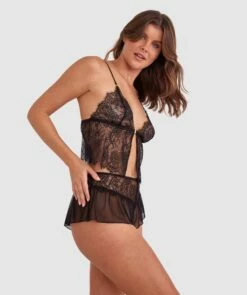 Night Games Mystic Cami - Black 10 Night Games Mystic Cami - Black -BRAS N THINGS Sales night games mystic cami black 01432402 8