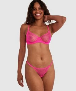 Night Games Night Lights Underwire & Mini V Set - Hot Pink 10 Night Games Night Lights Underwire & Mini V Set - Hot Pink -BRAS N THINGS Sales night games night lights underwire mini v set hot pink 01432701 4