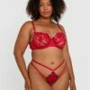 Night Games Showstopper Underwire Bra - Red -BRAS N THINGS Sales night games showstopper underwire bra red 01309902 3