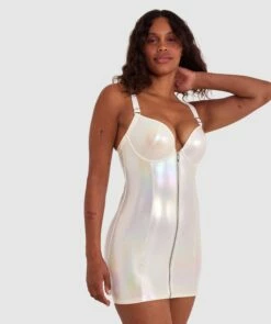 Night Games Sugar Rush Push Up Slip - Iridescent