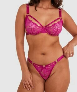 Night Games Summer Crush Soft Cup & Mini V Set - Pink 10 Night Games Summer Crush Soft Cup & Mini V Set - Pink -BRAS N THINGS Sales night games summer crush soft cup mini v set pink 01486001