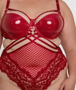 Night Games Voguish Push Up Bodysuit - Dark Red -BRAS N THINGS Sales night games voguish push up bodysuit dark red 01364003 5
